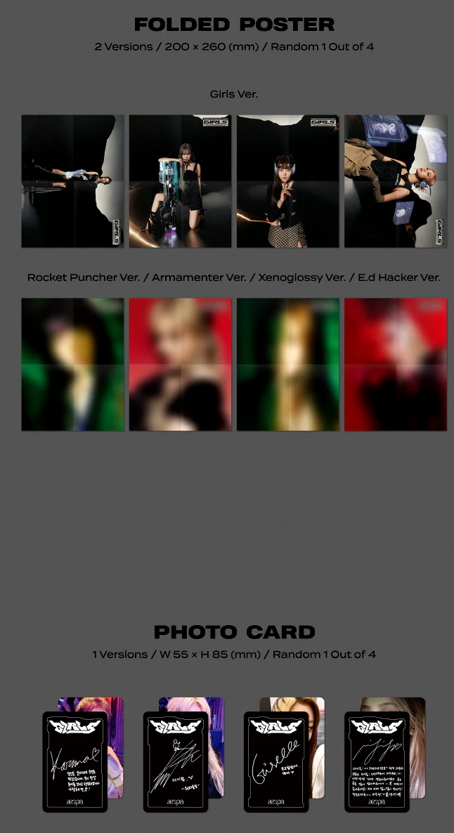 aespa 2nd Mini Album "GIRLS" (Digipack Ver.) - Image 6